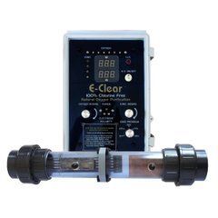 Система обеззараживания для бассейна E-Clear до 75 м3 (MK7/CF1-75) Гидролиз + ионизация Cu