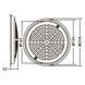 Сливная решетка Emaux EM2830