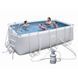 Каркасный бассейн Bestway 56457 (412х201х122 см) с песочным фильтром и лестницей