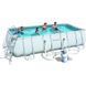 Каркасный бассейн Bestway 56466 (549х274х122 см) с песочным фильтром, лестницей и тентом