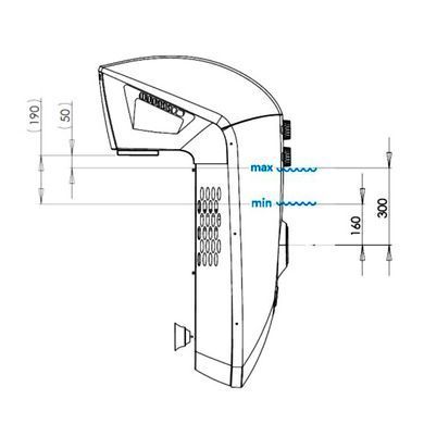 Противоток навесной для бассейна Mountfield Azuro AquaJet 100 (2,2 кВт) - 100,0 м&sup3;/ч