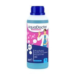 , AquaDoctor, Від водоростей та каламутності, Жидкость, 1 л, Бутылка, Для бассейнов, 24 месяца, Китай