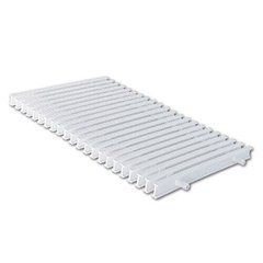 Переливная решетка для бассейна AquaViva KC-25 Classic с двойным соединением 245x25 мм (белая)