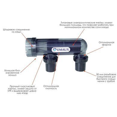 Хлоргенератор Emaux SSC25-E (75 м3, 25 г/ч)