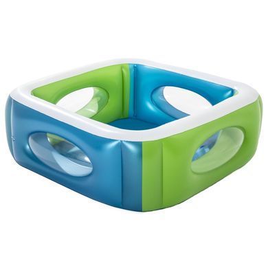 Детский надувной бассейн Bestway 51132 (168х168х56), с окошками