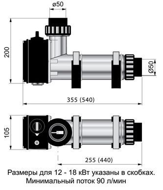 Электронагреватель для бассейна Pahlen 6 кВт plastic/Incoloy
