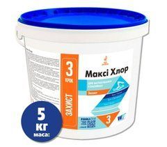 Таблетки для басейну довгої дії Максі Хлор Window World Water (таблетки по 200 г) 5 кг